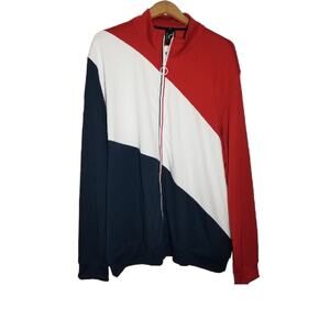 NWT ID Ideology Men's Regular-Fit Colorblocked Track Jacket XXL